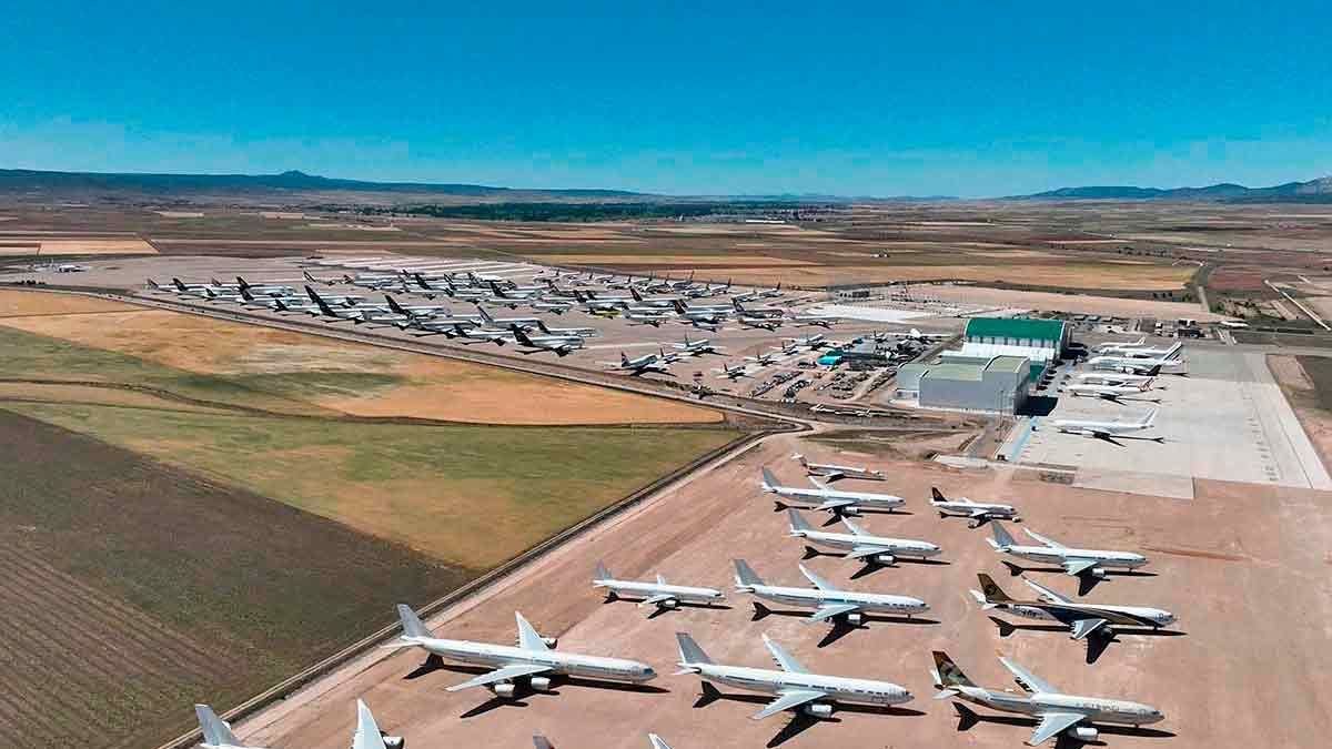 The Teruel airport will expand the aerospace surface and aspires to ...